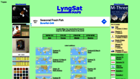 What Lyngsat-maps.com website looked like in 2021 (2 years ago)