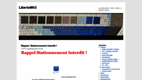 What Libertemh3.fr website looked like in 2021 (2 years ago)
