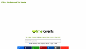 What Limetorrents.cyou website looked like in 2021 (2 years ago)