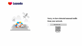 What Lazada.co.id website looked like in 2021 (2 years ago)