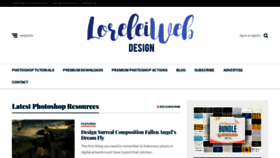 What Loreleiwebdesign.com website looked like in 2021 (2 years ago)