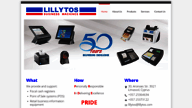 What Lillytos.com website looked like in 2021 (2 years ago)