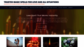 What Loversmagicspells.com website looked like in 2021 (2 years ago)