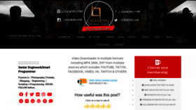 What Lisandru.eu website looked like in 2021 (2 years ago)