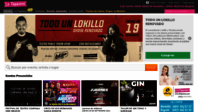 What Latiquetera.com website looked like in 2021 (2 years ago)