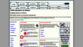 What Leukespreuk.nl website looked like in 2021 (2 years ago)