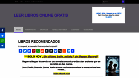 What Librosrecomendadoss.com website looked like in 2021 (2 years ago)