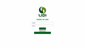 What Lidi.sisvida.com.br website looked like in 2021 (2 years ago)