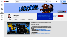 What Lekoopa.com website looked like in 2021 (2 years ago)