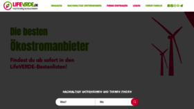 What Lifeverde.de website looked like in 2021 (2 years ago)