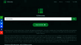 What La123movies.org website looked like in 2021 (2 years ago)