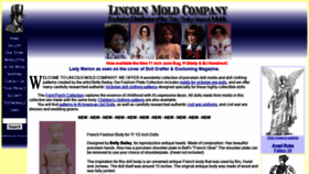 What Lincoln-mold.com website looked like in 2021 (2 years ago)