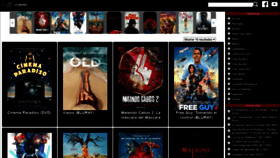 What La-cineteca.com website looked like in 2021 (2 years ago)