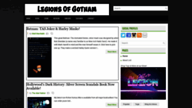 What Legionsofgotham.org website looked like in 2021 (2 years ago)