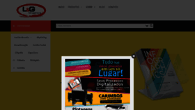 What Lggraphics.com.br website looked like in 2021 (2 years ago)