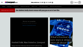 What Liverpoolworld.uk website looked like in 2021 (2 years ago)