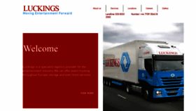 What Luckings.co.uk website looked like in 2021 (2 years ago)