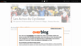 What Les-actus-du-cyclisme.com website looked like in 2021 (2 years ago)
