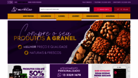 What Lojadanutricao.com.br website looked like in 2021 (2 years ago)