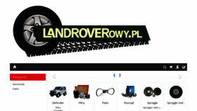 What Landroverowy.pl website looked like in 2021 (2 years ago)