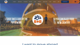 What Lisbob.net website looked like in 2021 (2 years ago)