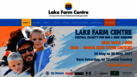 What Lakefarm.org.za website looked like in 2021 (2 years ago)