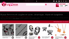What Loxiana-bijoux.com website looked like in 2021 (2 years ago)