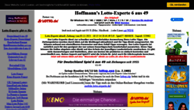 What Lotto-experte.de website looked like in 2021 (2 years ago)