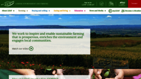 What Leaf.eco website looked like in 2021 (2 years ago)
