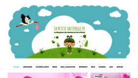 What Laptitesauterelle.fr website looked like in 2021 (2 years ago)
