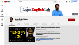 What Learnenglishlab.com website looked like in 2021 (2 years ago)