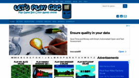 What Letsplaygbc.com website looked like in 2021 (2 years ago)