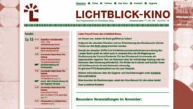 What Lichtblick-kino.org website looked like in 2021 (2 years ago)