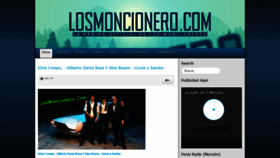 What Losmoncionero.com website looked like in 2021 (2 years ago)
