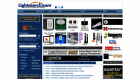 What Lightsearch.com website looked like in 2021 (3 years ago)