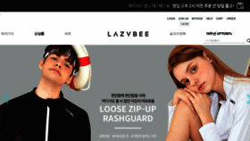 What Lazybee.co.kr website looked like in 2021 (2 years ago)