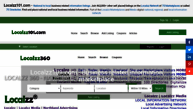What Localzz101.com website looked like in 2021 (2 years ago)