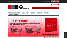 What Ld-didactic.de website looked like in 2021 (2 years ago)