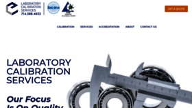 What Laboratorycalibrationservices.com website looked like in 2021 (2 years ago)
