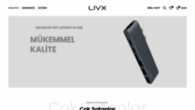 What Livx.com.tr website looked like in 2021 (2 years ago)