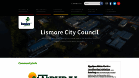 What Lismore.nsw.gov.au website looked like in 2021 (2 years ago)