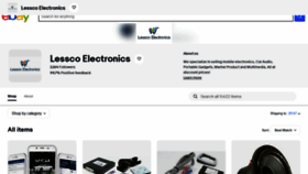 What Lesscoelectronics.com website looked like in 2021 (2 years ago)