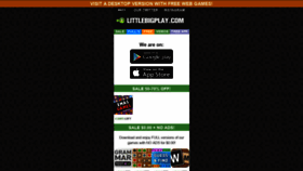 What Littlebigplay.com website looked like in 2021 (2 years ago)