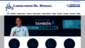 What Labmoreira.com website looked like in 2021 (2 years ago)