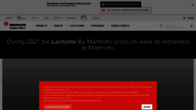 What Lastolite.com website looked like in 2021 (2 years ago)