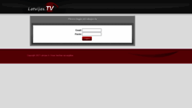 What Latvijas.tv website looked like in 2021 (2 years ago)