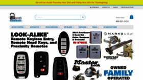 What Locksmithstore.com website looked like in 2021 (2 years ago)