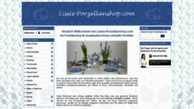 What Lissis-porzellanshop.com website looked like in 2021 (2 years ago)