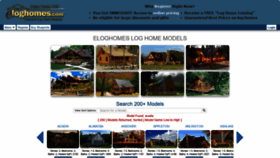 What Loghomeliquidations.com website looked like in 2021 (2 years ago)
