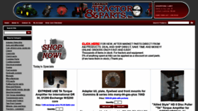 What Leamantractorparts.com website looked like in 2021 (2 years ago)